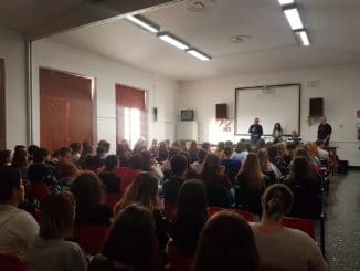 Giovanni Impastato alla Sala Conferenze dello YEPP – Centro Giovani di Albenga