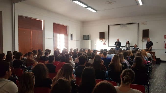 Giovanni Impastato alla Sala Conferenze dello YEPP – Centro Giovani di Albenga
