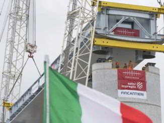 Costruzione del nuovo ponte di Genova