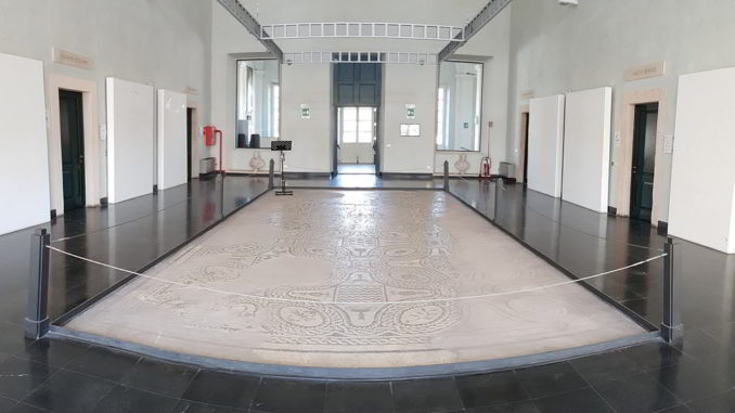 Sala del Mosaico in Palazzo Doria a Loano