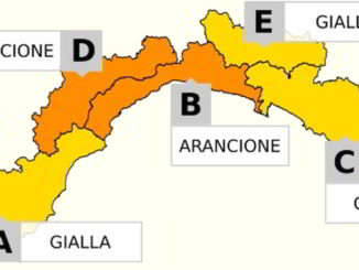 Allerta Liguria Giallo e Arancione B D
