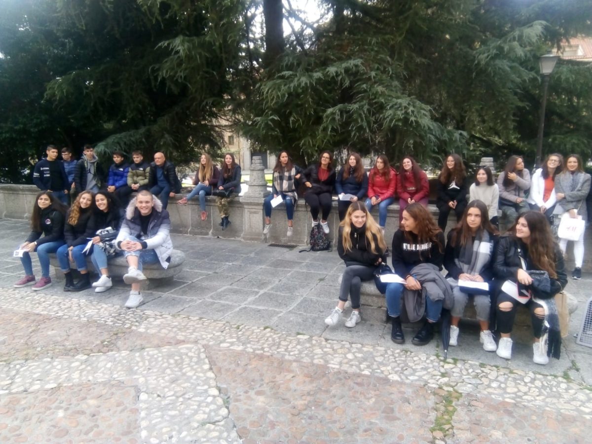 Studenti Istituto Falcone di Loano a Salamanca