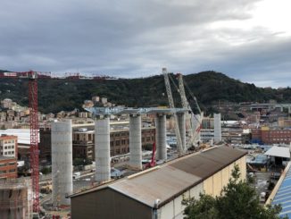 Terzo impalcato nuovo Ponte Genova