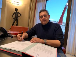 Presidente Regione Liguria Toti firma richiesta stato di emergenza 25 nov 2019