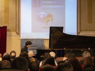 Elia Cecino al Concorso pianistico Albenga