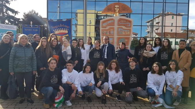 Inaugurazione monumento agricoltura ad Albenga