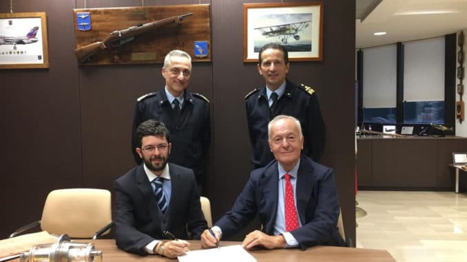 Firma accordo Piaggio Aerospace