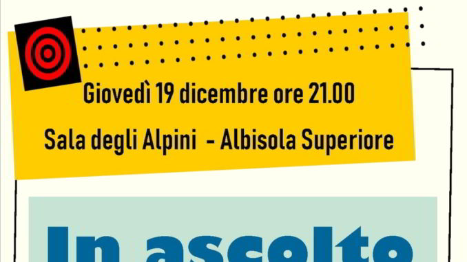 in ascolto