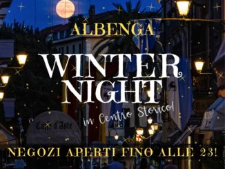 winter night Albenga