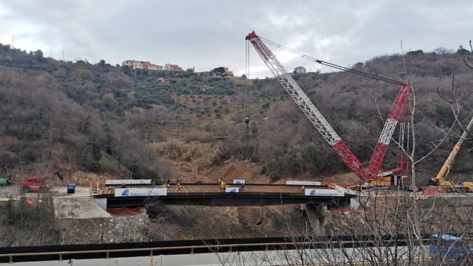 A6 Savona Torino impalcato nuovo viadotto
