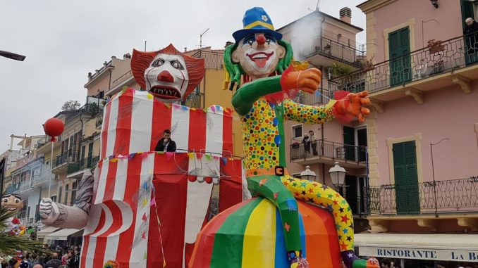 Il circo della vita vincitore Palio Comuni Carnevale Loano 2020