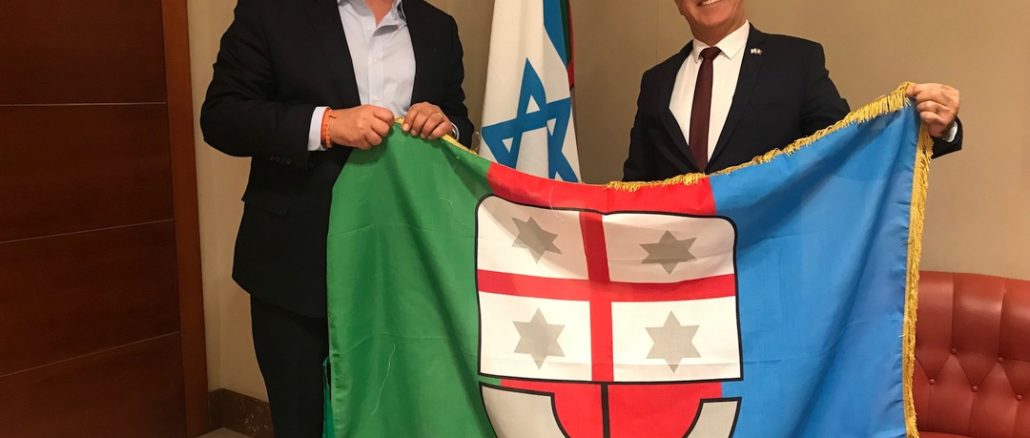 Regione Liguria, presidente Toti riceve la visita dell’ambasciatore d’Israele Dror Eydar