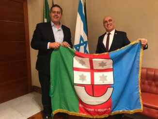 Regione Liguria, presidente Toti riceve la visita dell’ambasciatore d’Israele Dror Eydar