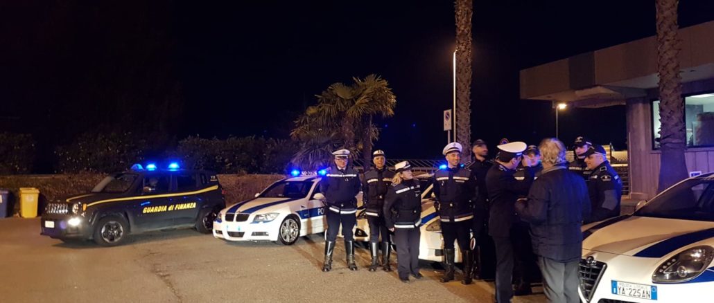 Polizia locale Albenga e Guardia di Finanza