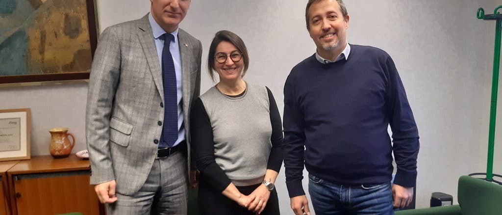 Alessio Berta, Laura Pagliari e Andrea Valle