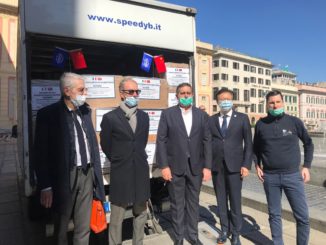 Liguria arrivate oggi 500000 mascherine dalla Cina