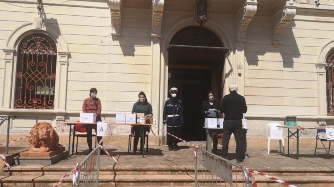 Consegna Buoni spesa ad Alassio
