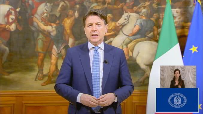 Presidente del Consiglio Giuseppe Conte