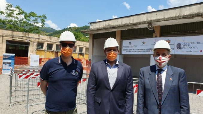 Cantiere scomatore Bisagno presentazione