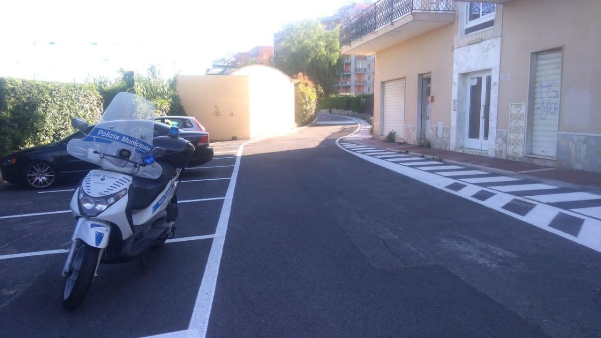 Loano - Segnaletica Olivette