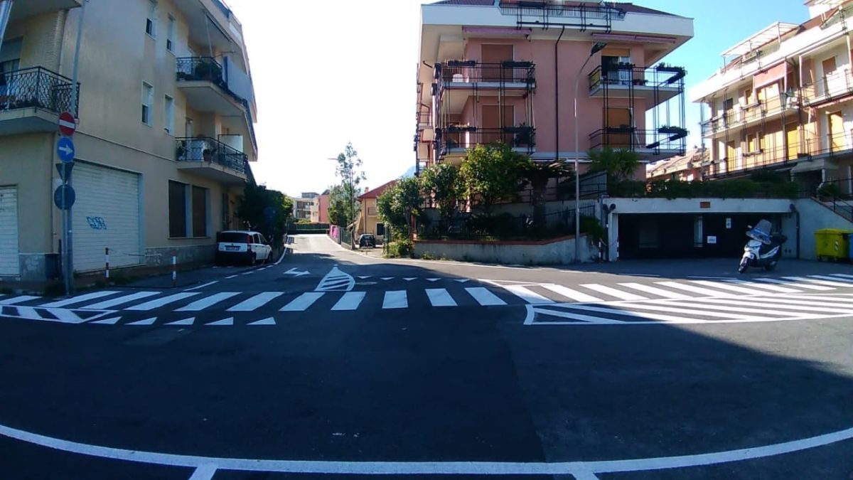 Loano nuova segnaletica Olivette