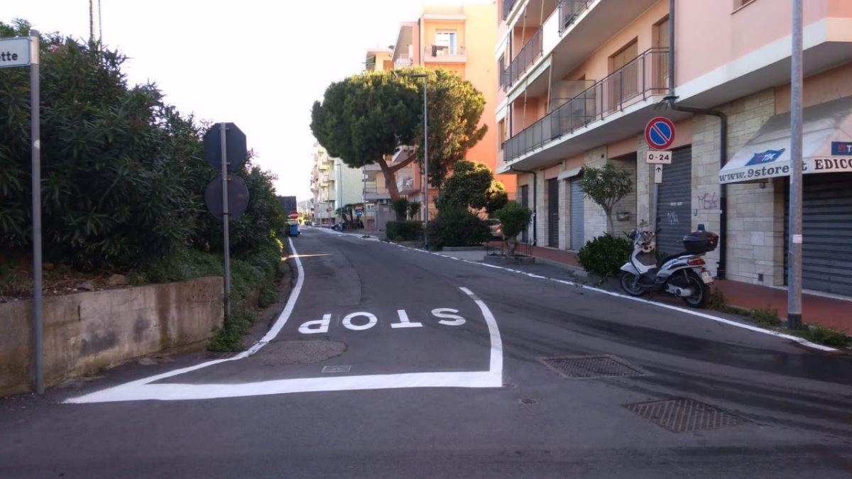 Loano - Segnaletica Olivette