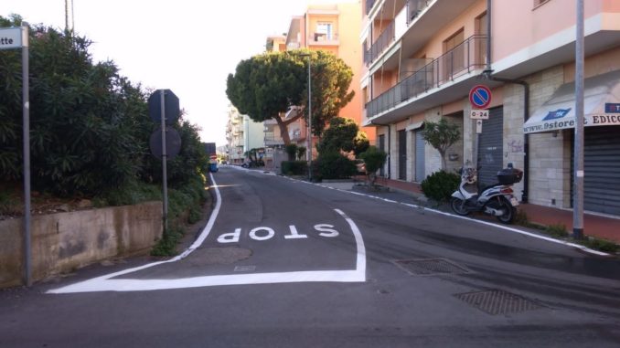 Loano - Segnaletica Olivette