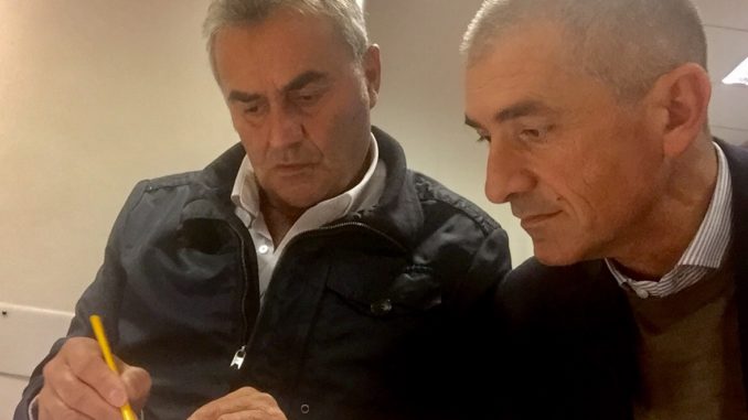 Claudio Muzio e Andrea Costa