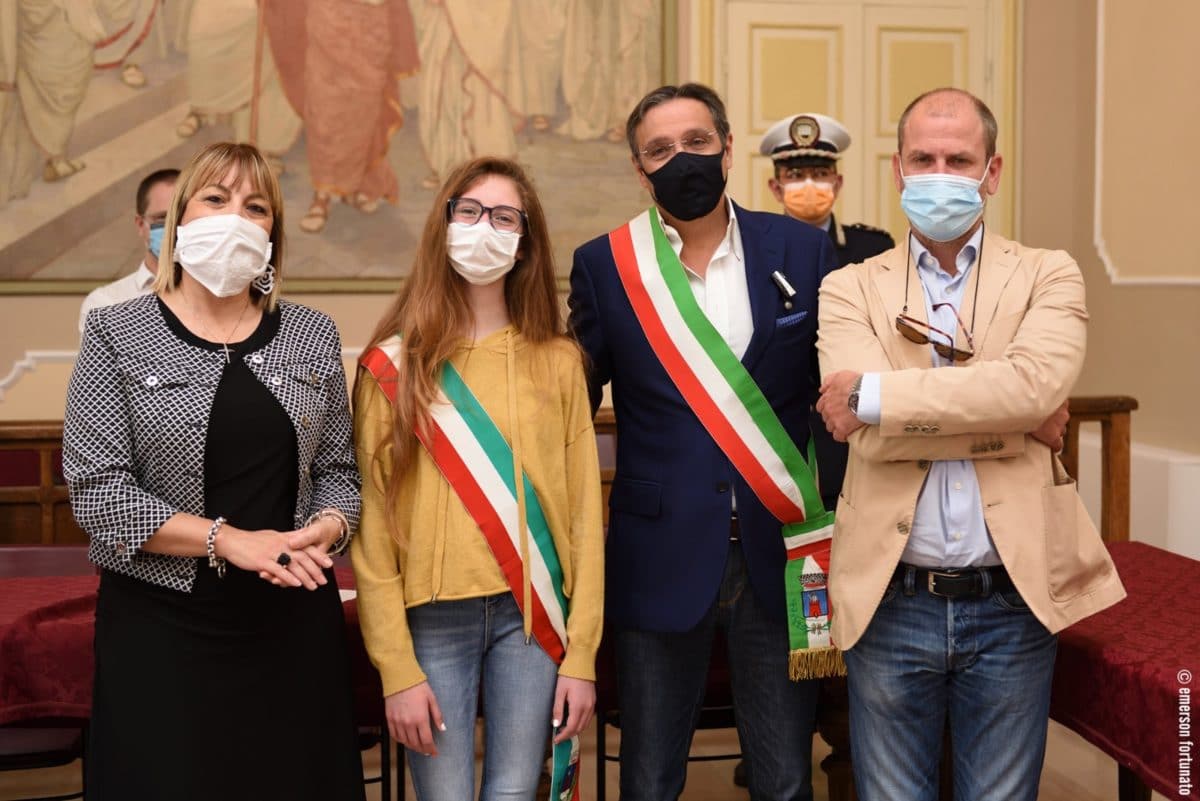 Alassio - Giuramento Consiglio Comunale dei ragazzi