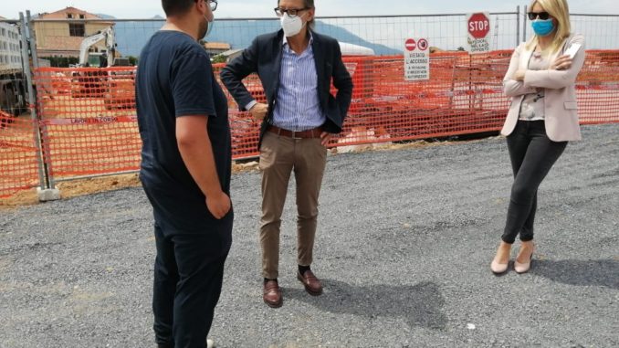 Cantiere rio Fasceo ad Albenga