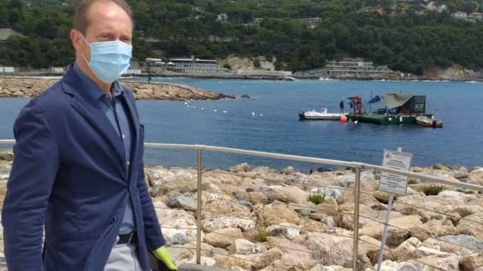 Il sindaco di Andora Mauro Demichelis
