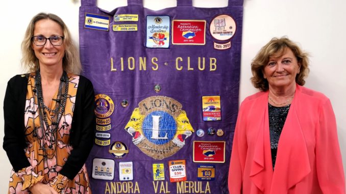 Maria Teresa Nasi nuovo presidente Lions Club Andora Valle del Merula