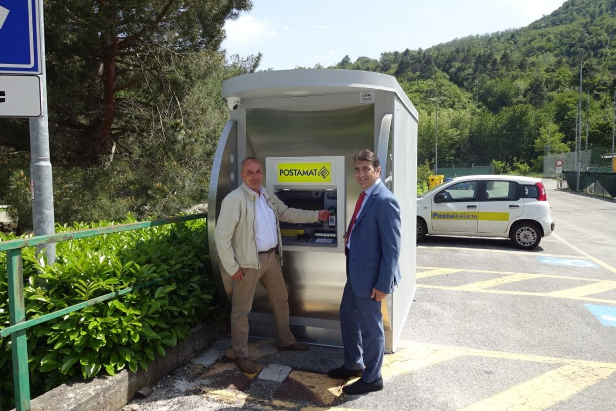 ATM Postamat - Inaugurazione Plodio