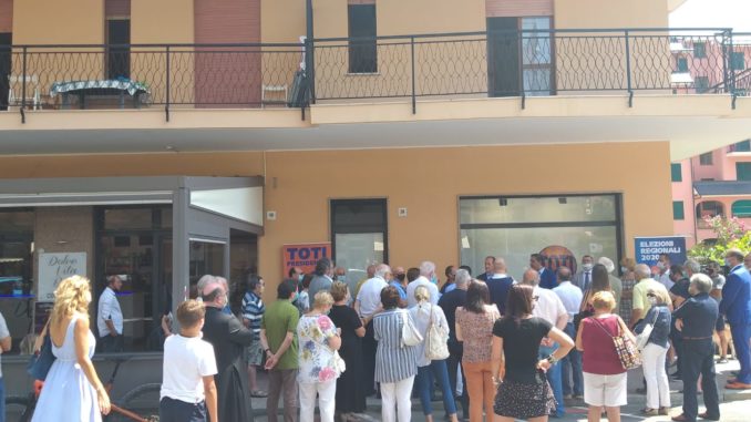 Andora - inaugurazione point Toti
