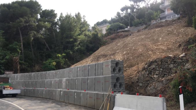 Cervo Andora Lavori per Via Aurelia