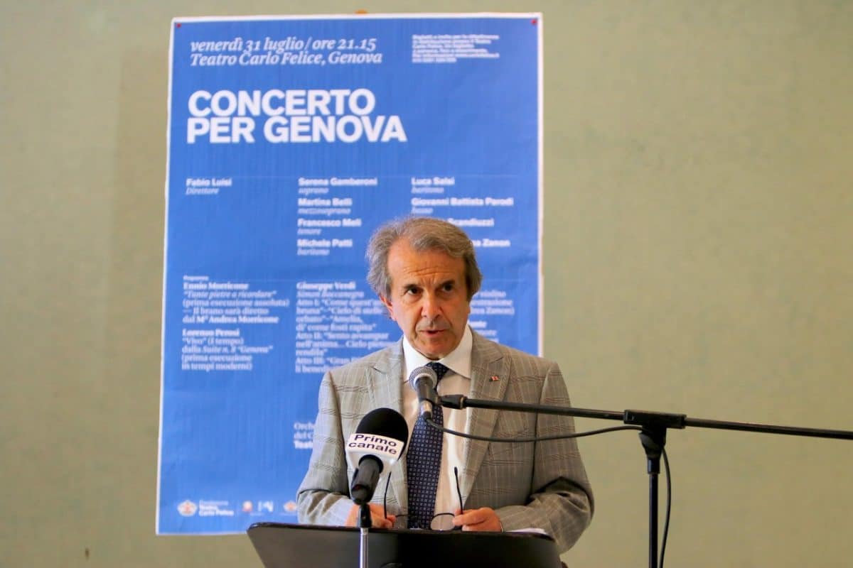 Claudio Orazi_conf stampa Concerto per Genova
