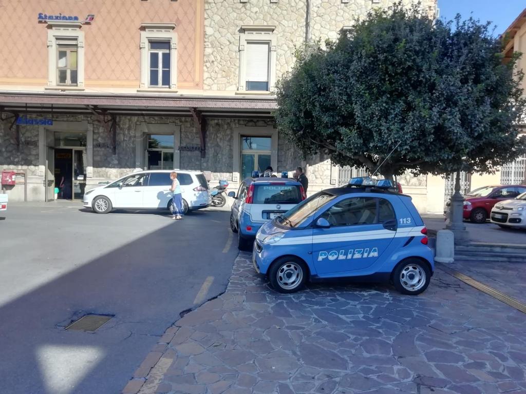 Controlli forze ordine alla Stazione di Alassio
