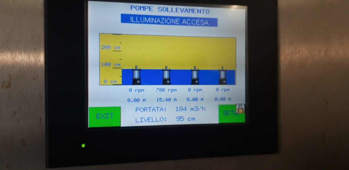 Depuratore Alassio - pompe di sollevamento