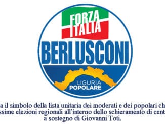 Elezioni Regione Liguria - simbolo Popolari e FI