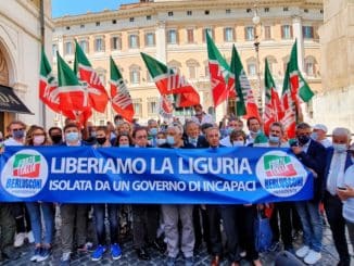Forza Italia Liguria - manifestazione a Roma