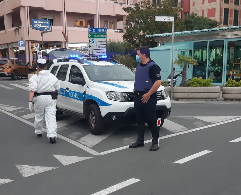 Polizie Locali Riviera di Ponente - controlli