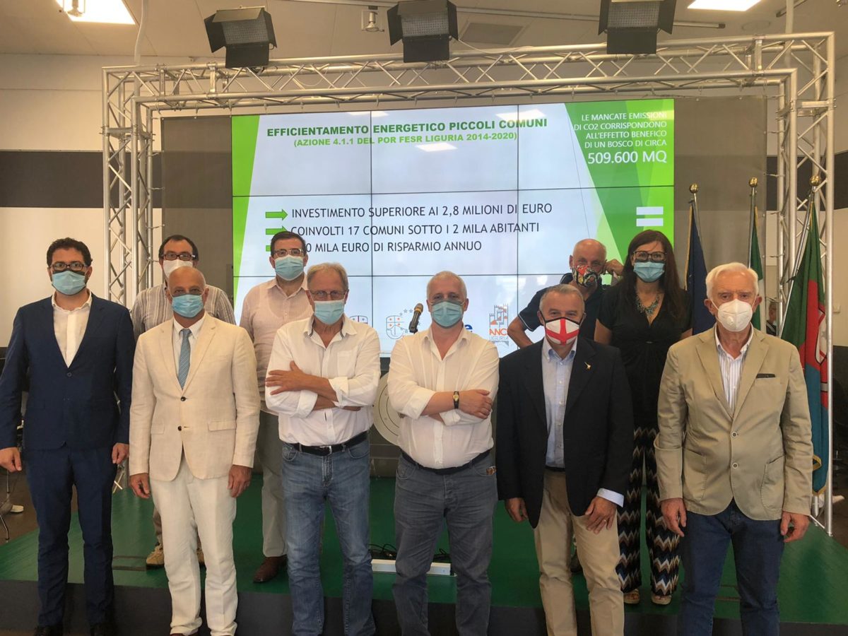 Por Fesr Liguria - presentati i risultati del bando energia piccoli comuni