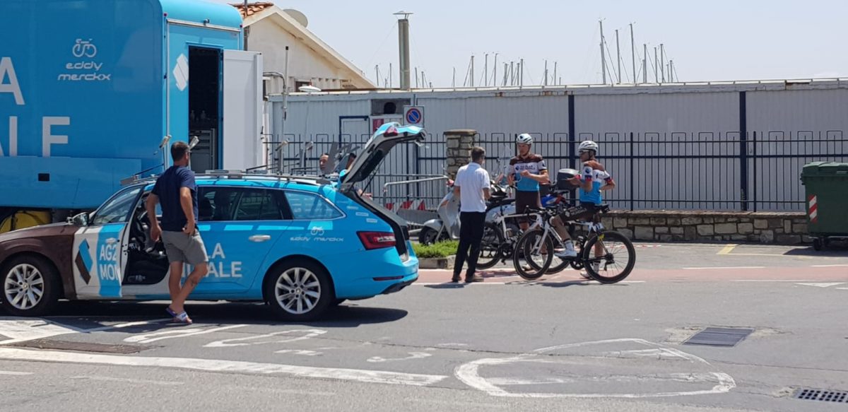 Ag2r La Mondiale in ritiro ad Andora
