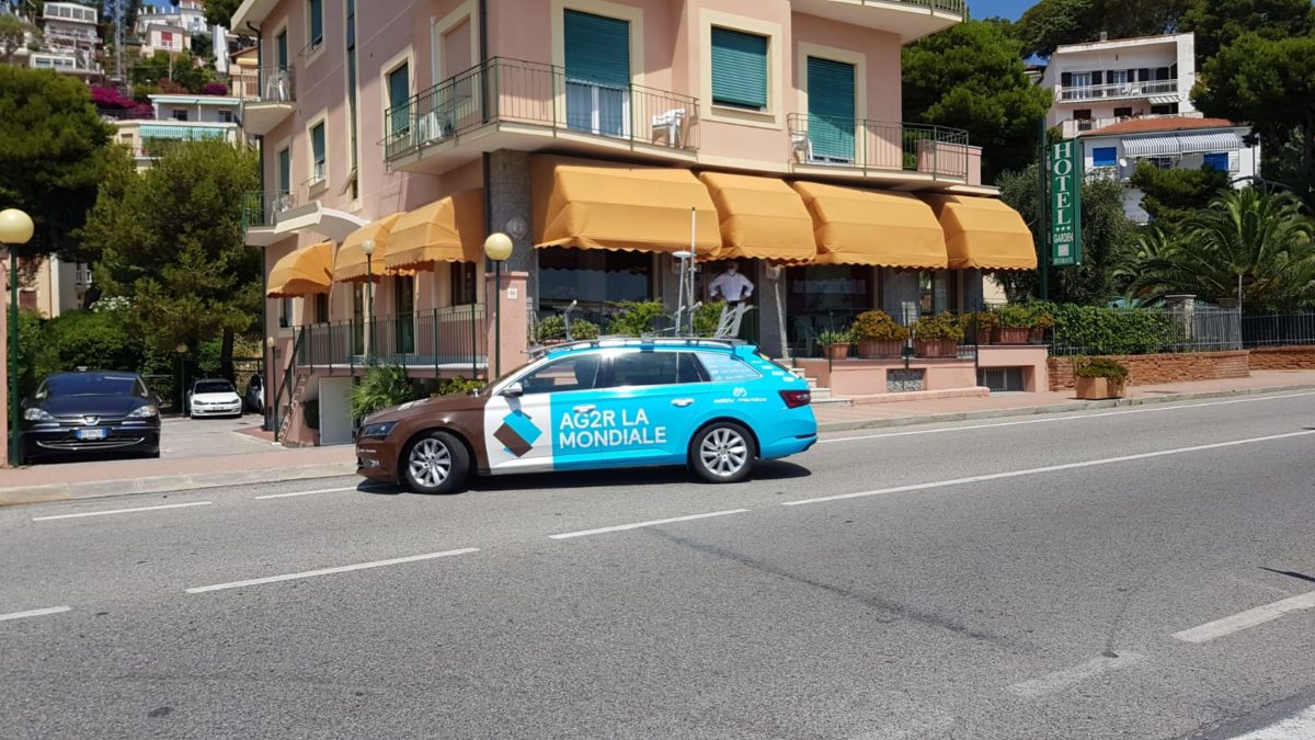Ag2r La Mondiale in ritiro ad Andora