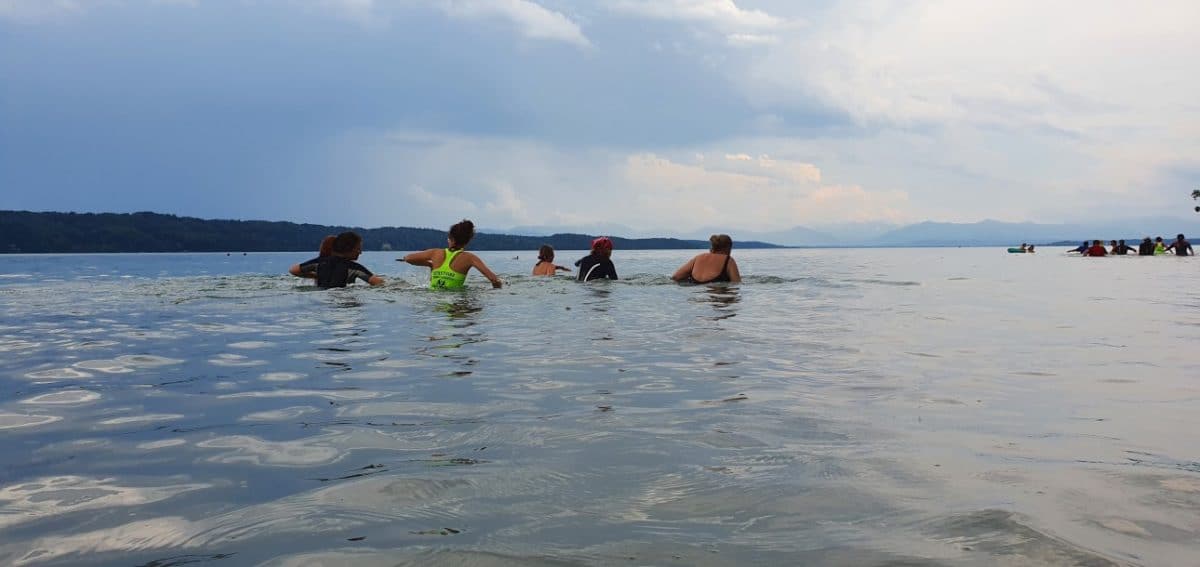 Alassio- Lago di Starnberg - formatrici europee di Marcia Acquatica