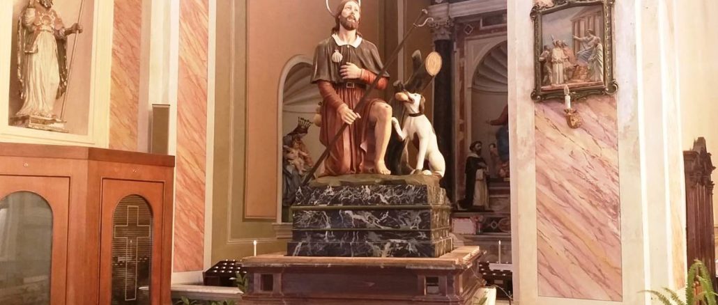 Ceriale - Statua San Rocco
