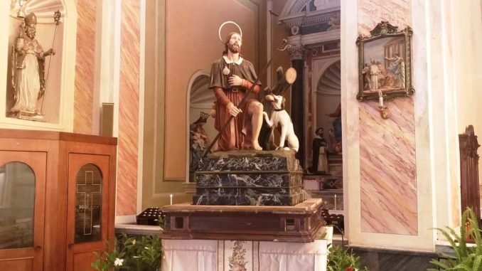 Ceriale - Statua San Rocco