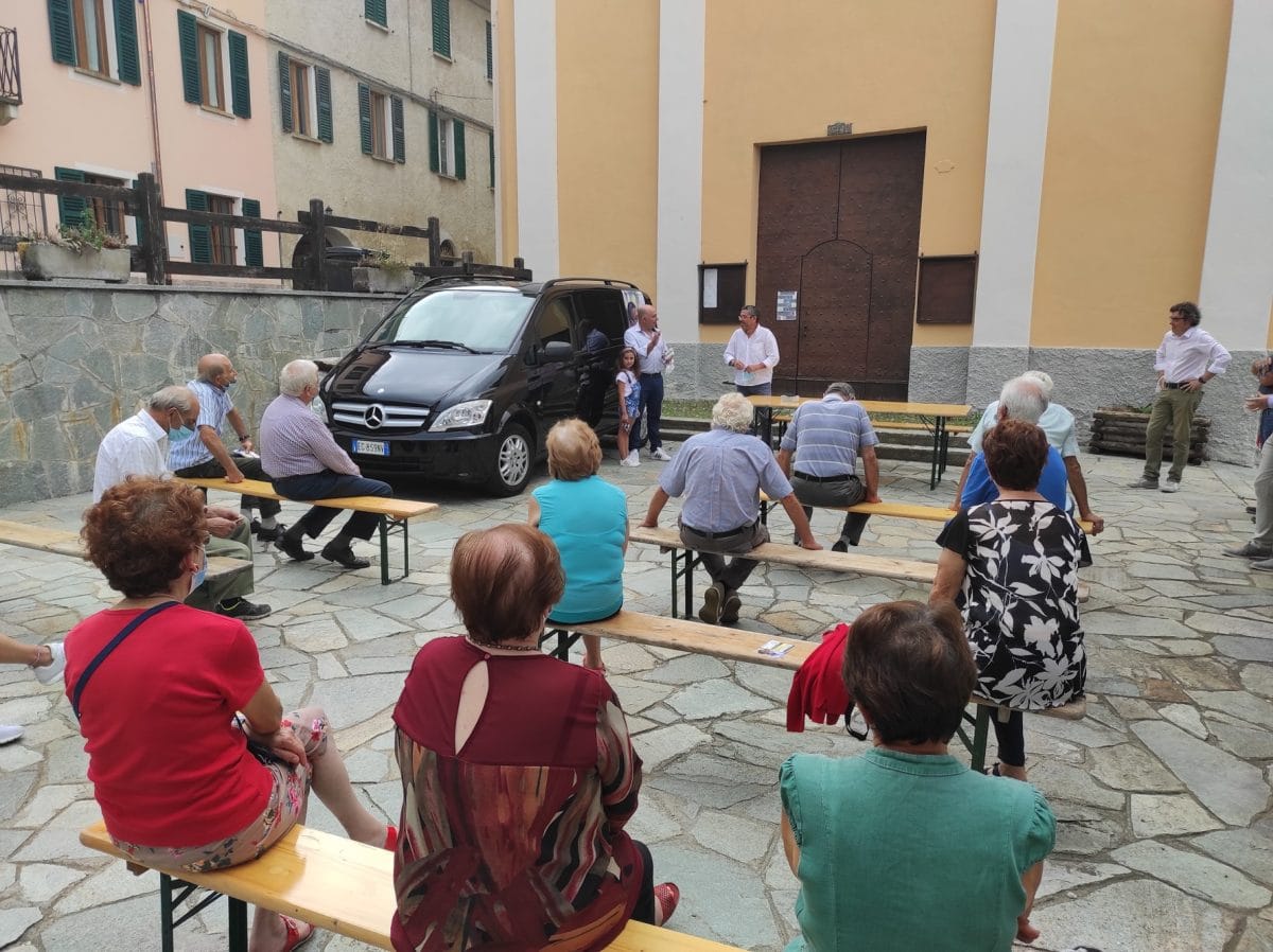 Elezioni Regione Liguria 2020 - Brunetto a Massimino