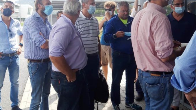 Elezioni Regione Liguria - Niero e Sansa Visita Piaggio