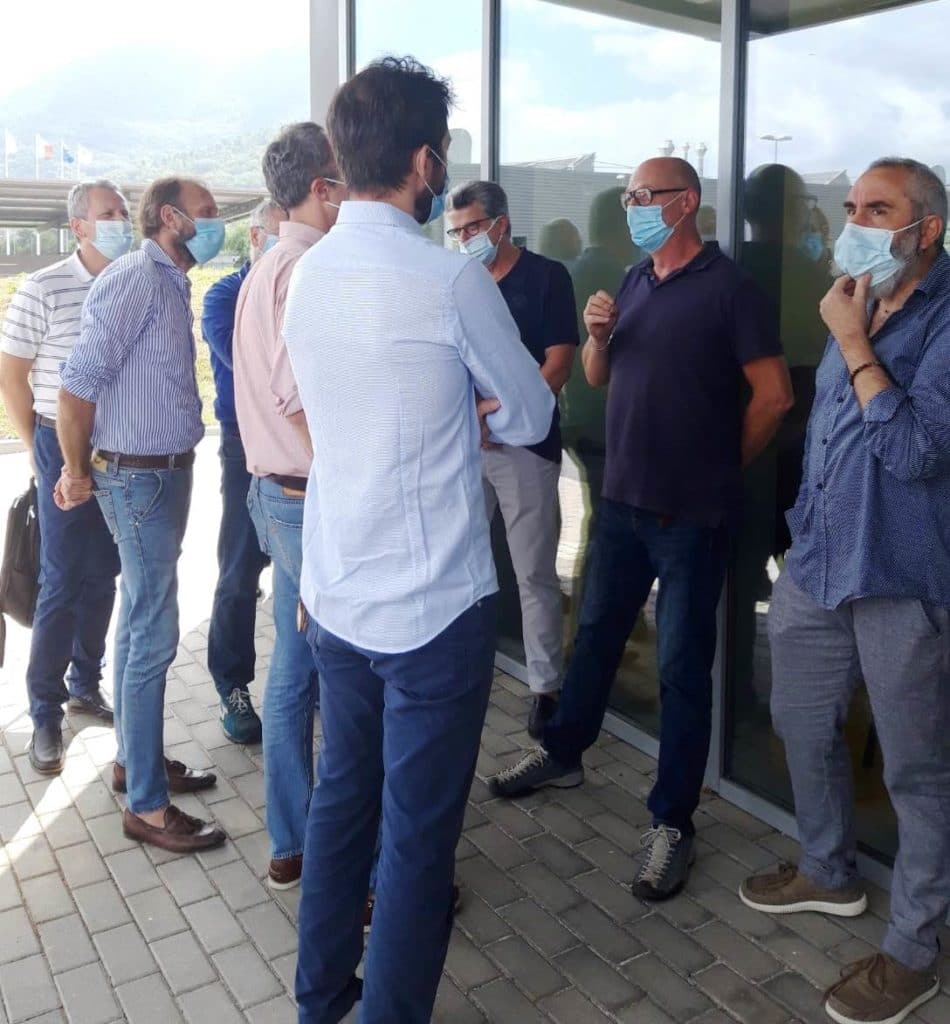 Elezioni Regione Liguria - Niero e Sansa Visita Piaggio